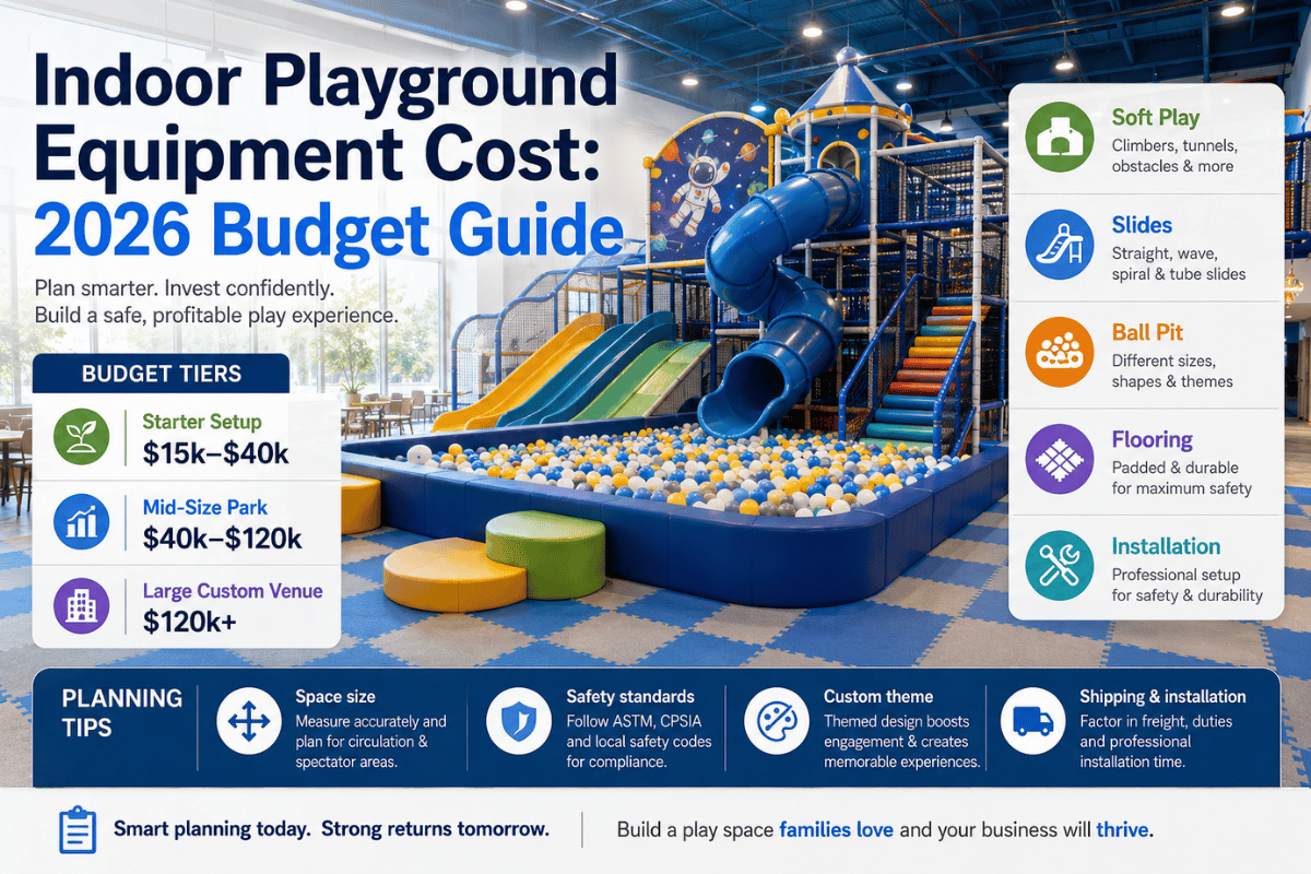 Indoor Playground Equipment Cost: 2026 Budget Guide