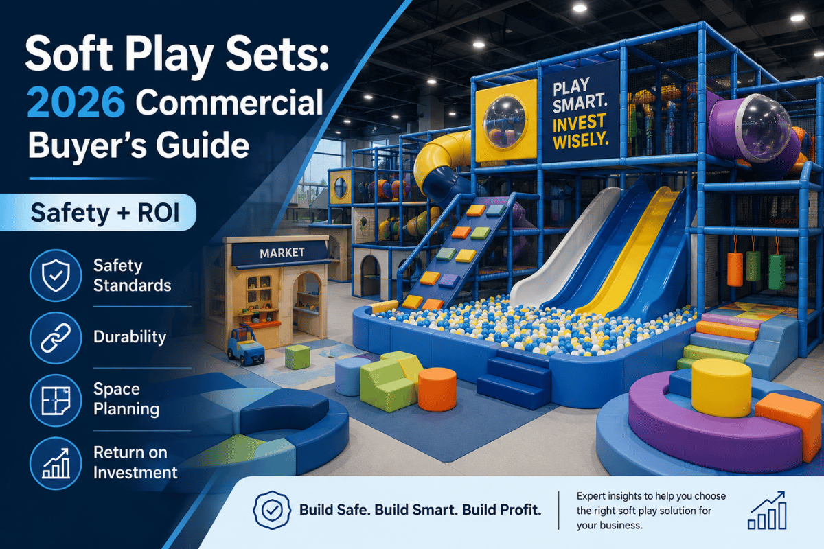 Soft Play Sets: 2026 Commercial Buyer's Guide (Safety + ROI)