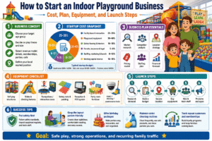 How to Start an Indoor Playground Business: Cost, Plan, Equipment, and Launch Steps