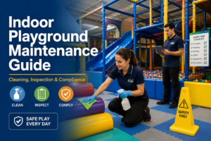 The Indoor Playground Maintenance Guide for Operators: Cleaning, Inspection & Compliance