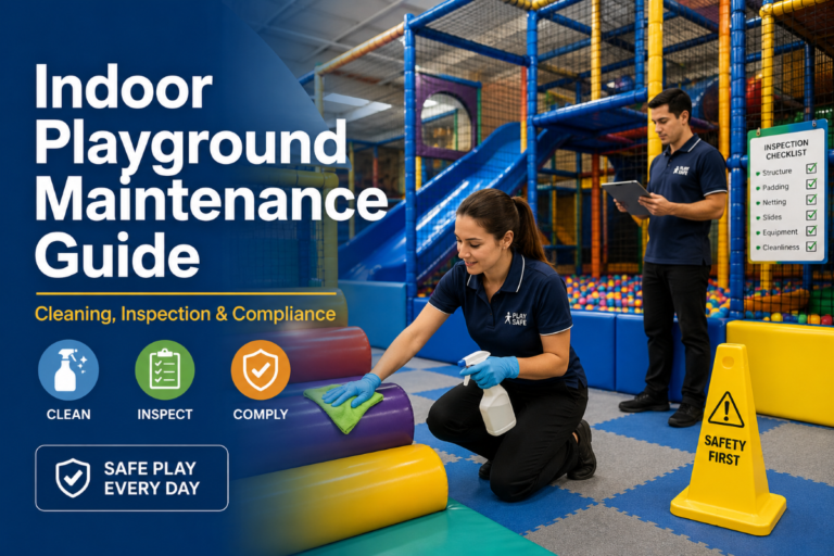 The Indoor Playground Maintenance Guide for Operators: Cleaning, Inspection & Compliance
