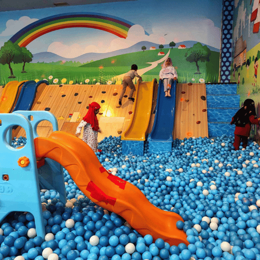 Equipment Type Cost Map: Soft Play, Jungle Gym, Trampoline, Ball Pit, Slides