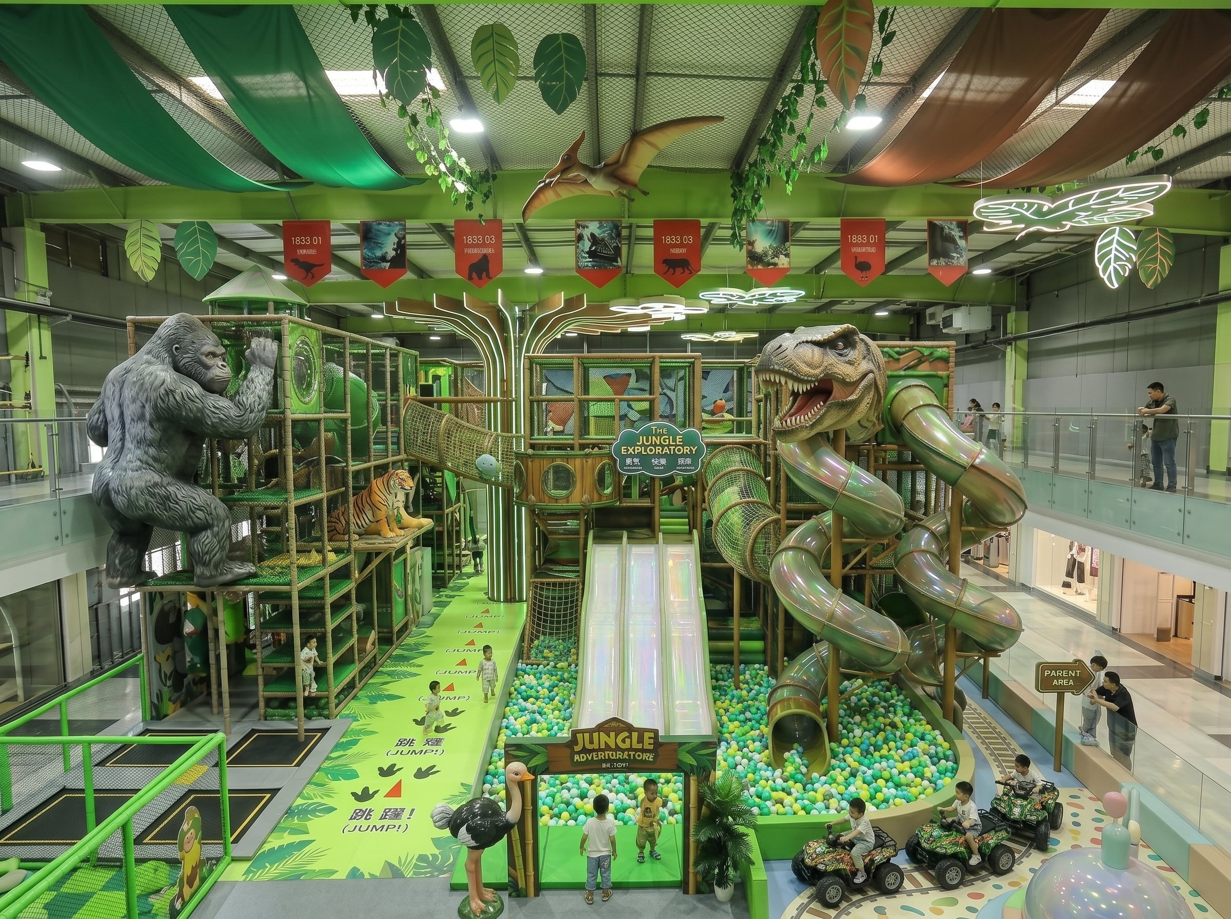 Themed Jungle Installation