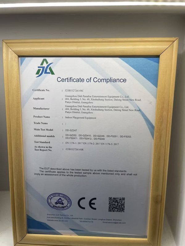Didi Compliance Certificate - Document 1