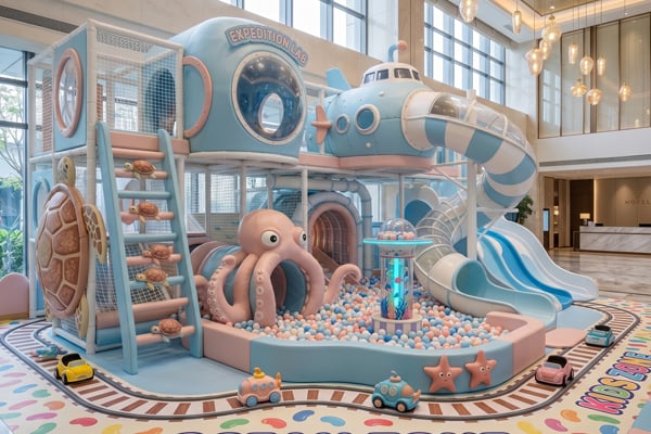 Coastal Hotel Sri Lanka Ocean Theme 240 sqm Indoor Playground Case Study