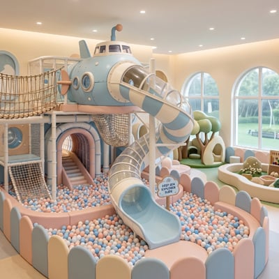 Indoor Playground Slides