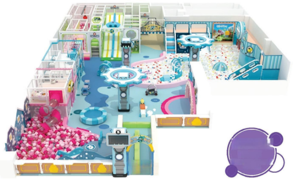 Macaron-Style Themed Playground