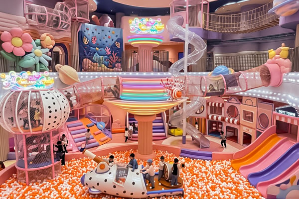 Malaysian Shopping Mall Indoor Playground Setup