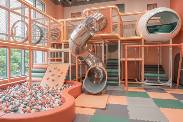 Modular Indoor Play Structure