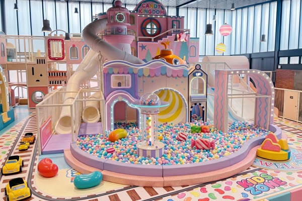 Shopping Mall Mexico Candy Theme 380 sqm Indoor Playground Case Study