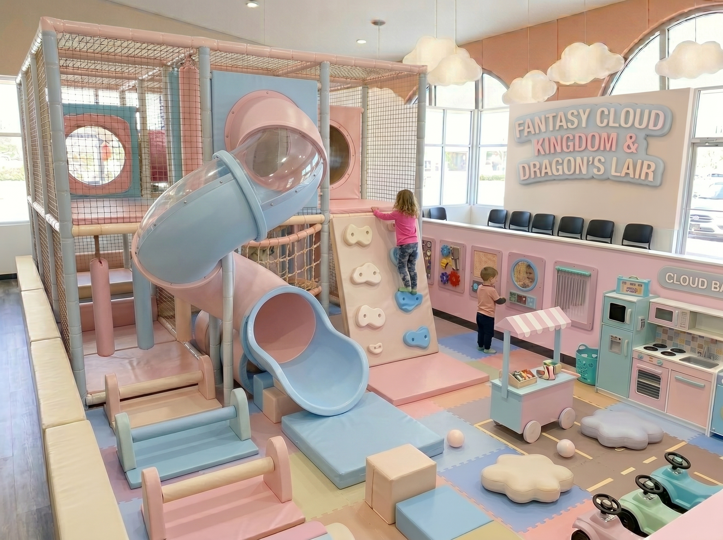 Standard Module Kindergarten Indoor Playground