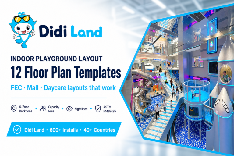 Indoor Playground Design Layout: 12 Floor Plan Templates