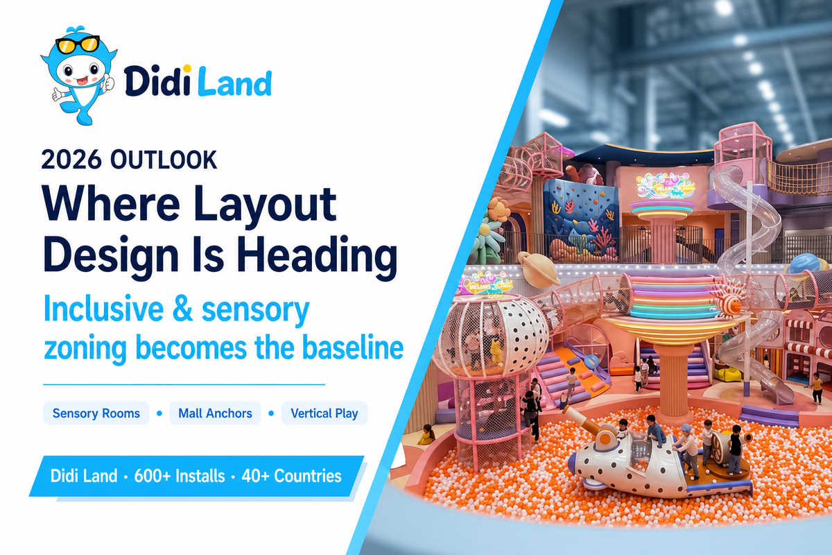 Where Indoor Playground Layout Design Is Heading in 2026 — Didi Land