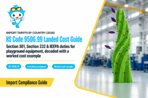 HS 9506.99 Playground Equipment: Tariffs by Country (2026)