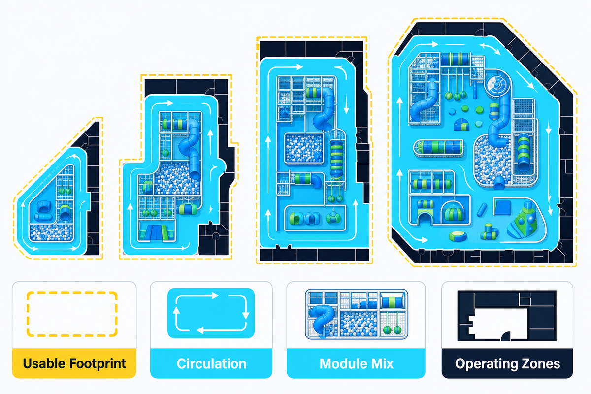 Jungle Design by Space: From a 55 m² Corner to a 2,000 m² FEC