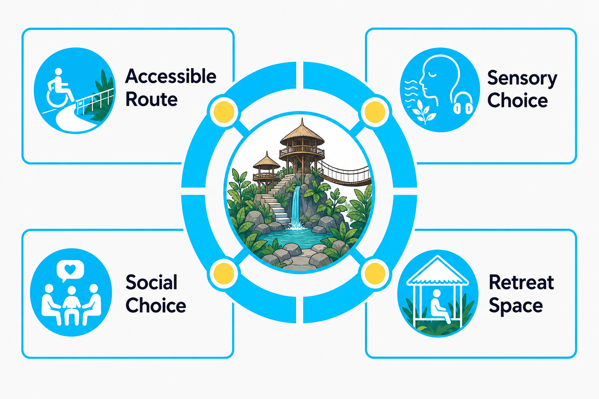 Inclusive and Sensory-Friendly Jungle Design