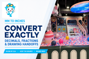 MM to Inches Converter: Chart, Fractions & Playground Sizes