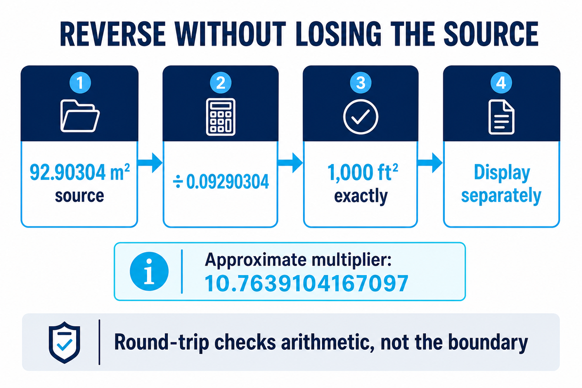Convert Square Meters Back to Square Feet — Didi Land