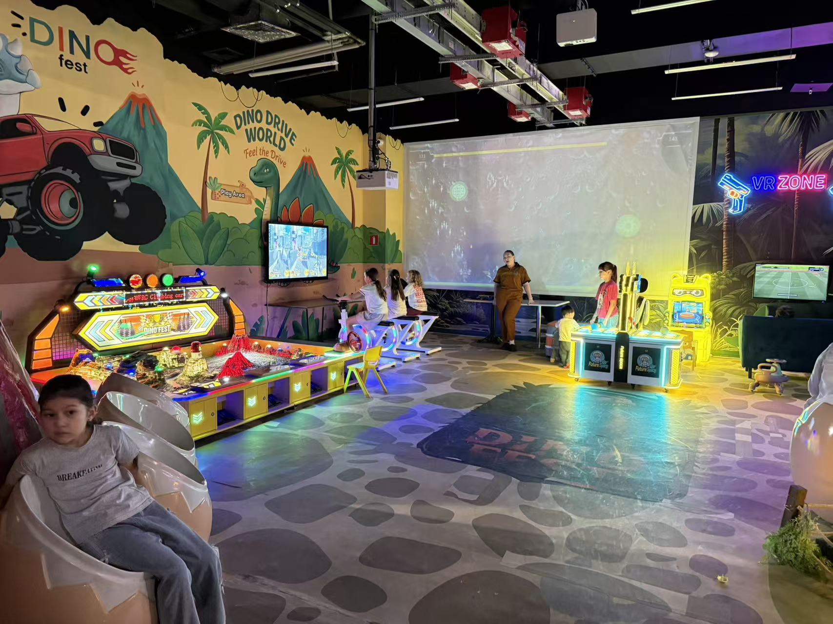 Dinosaur Theme Indoor Playground Development
