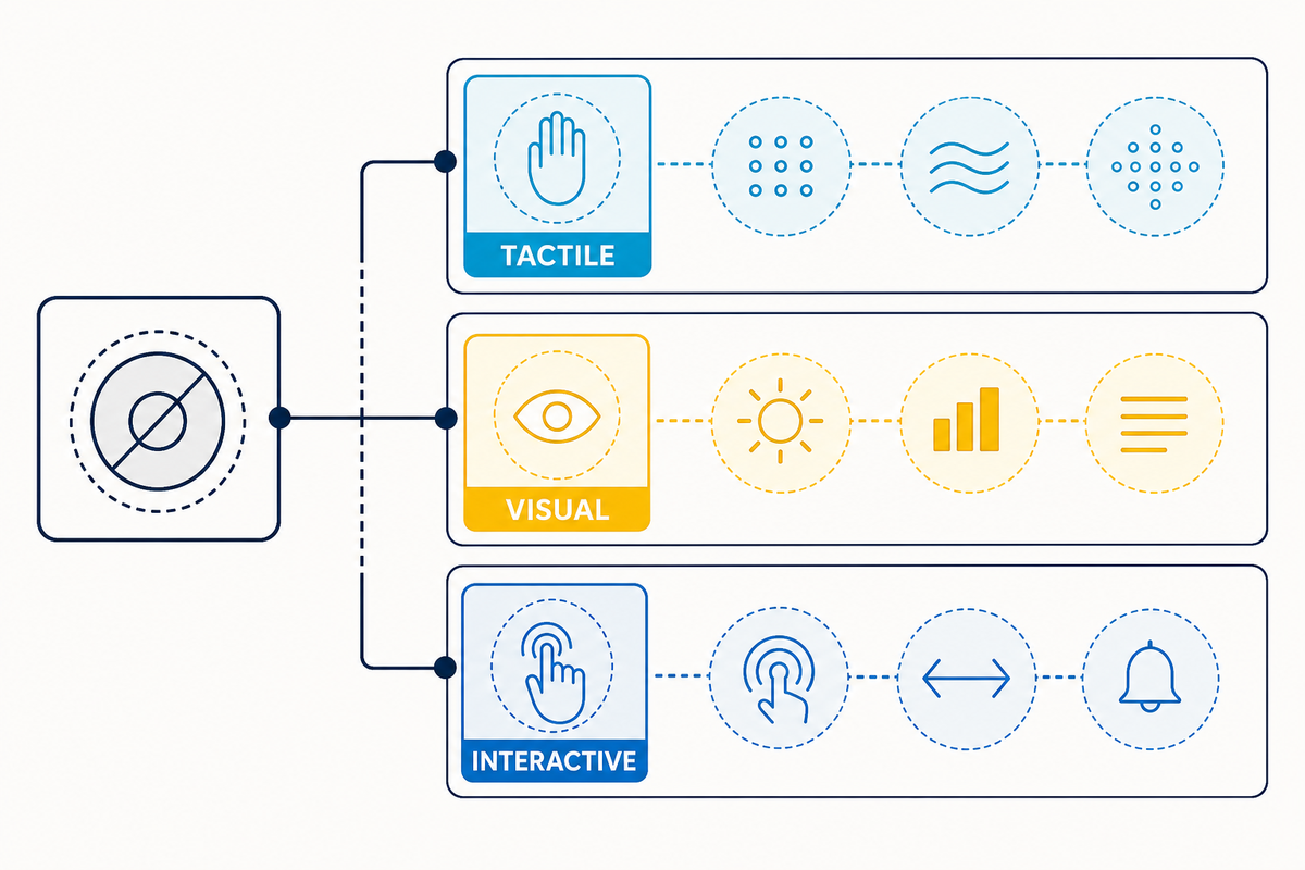 Tactile and visual features that invite choice — Didi Land