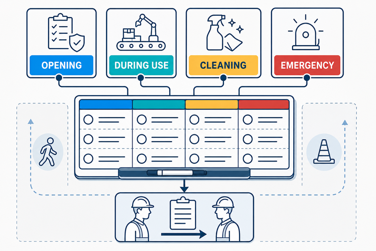 Safety, cleaning, and supervision checkpoints — Didi Land
