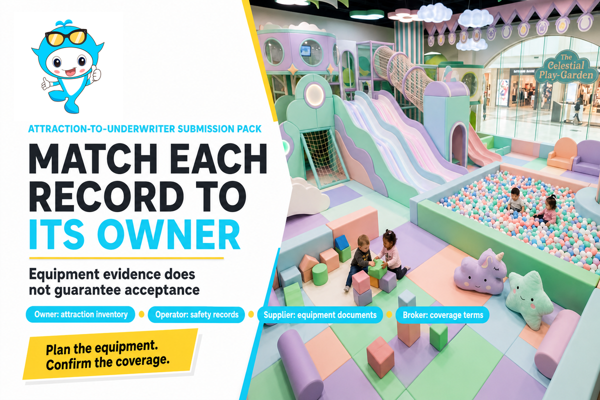 Owner, operator, supplier and broker own different submission records; supplier documents do not guarantee coverage.