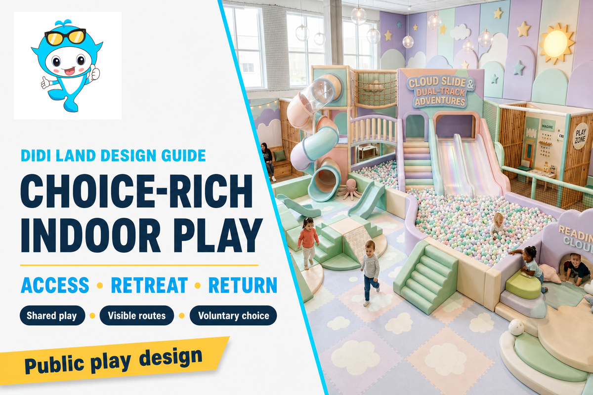 Autism-Inclusive Indoor Playground Design: 5-Stop Plan