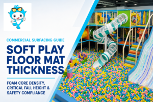 Espessura dos tapetes de soft play: guia 2026 sobre espuma e segurança